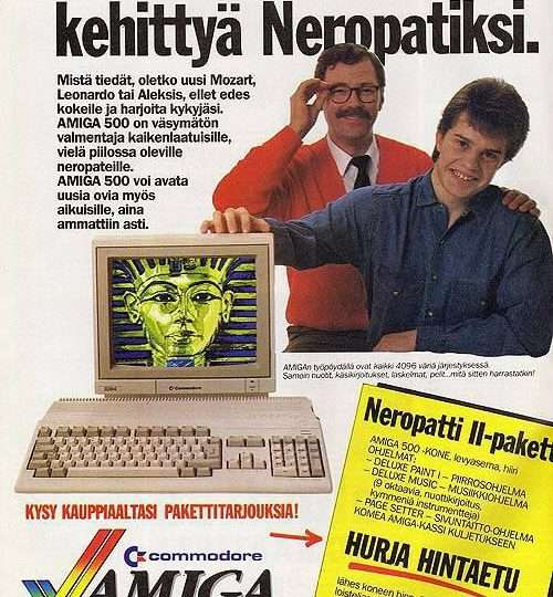 Amiga 500 pelikone on joka neropatin unelma pc