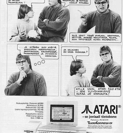 Mikko alatalokin sen tietää, että Atari on pelikoneiden aatelia