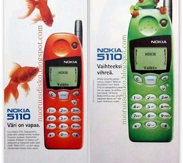 Nokia 5110 Matkapuhelin mainos