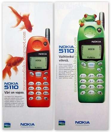 Nokia 5110 Matkapuhelin mainos