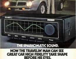 Sparcomatic taajuuskorjain näyttää graafisesti äänen tai jotain