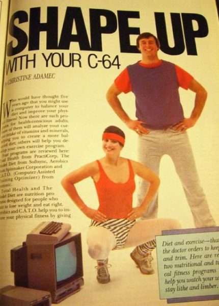 Kuntoon Commodore 64:sella