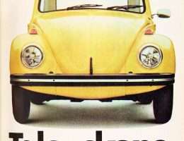 VW Kupla Keltainen auto Talouskone