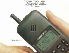 Nokia 1011 gsm puhelin kännykkä soittaminen