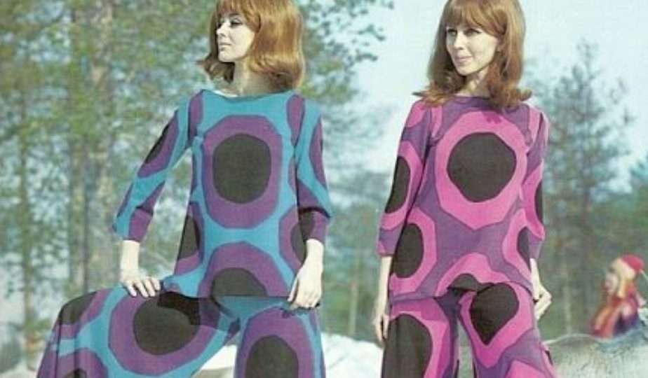 Nanso naisten vaatteet kuvasto 70-luku muoti