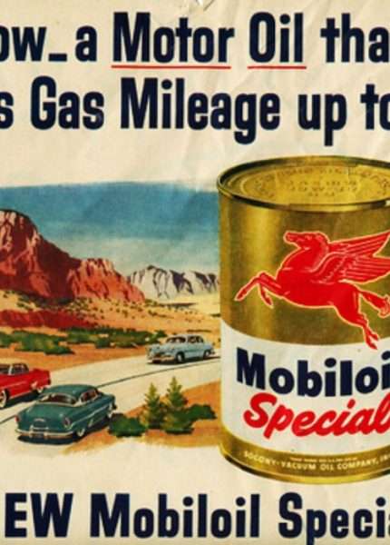 Moottoriöljy jolla 23% pienempi bensankulutus Mobiloil Special Öljy
