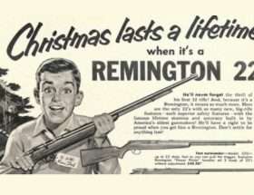 Remington 22 kivääri joululahja