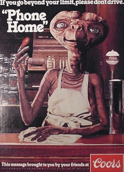 ET. ei aja kännissä, E.T soittaa kotiin