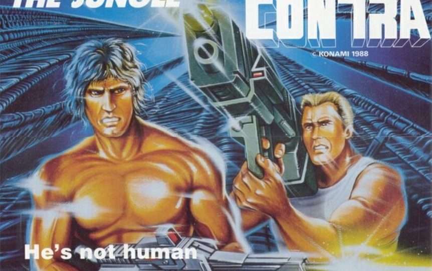 Konami Super Contra Räiskintä Peli