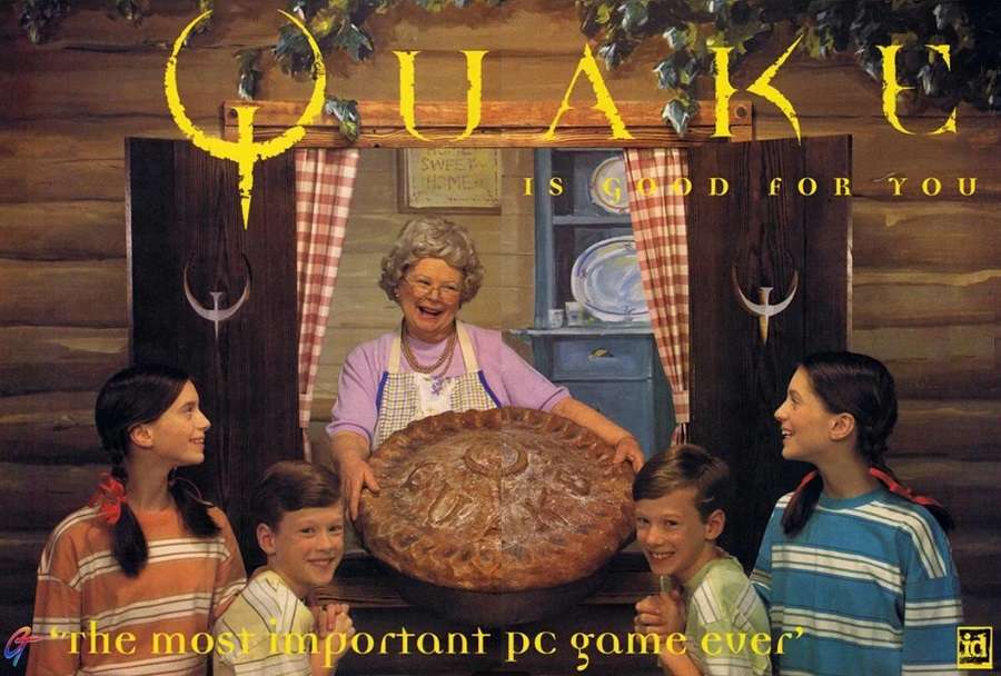 Quake peli tekee hyvää sinulle