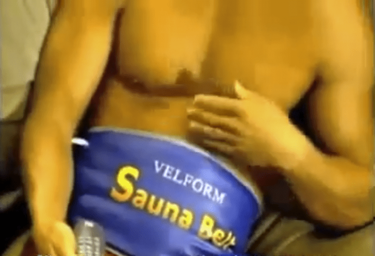 Sauna Belt ja laihdut hikoilemalla