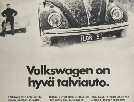 Volkswagen on hyvä talviauto