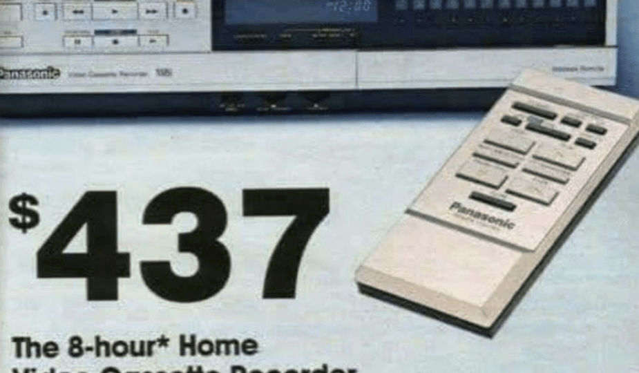 Panasonic VHS nauhuri